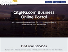 Tablet Screenshot of cityng.com